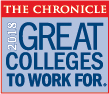 The Chronicle: Great Colleges to work for...